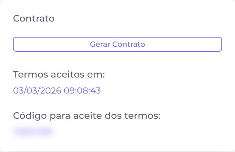 Card de contrato